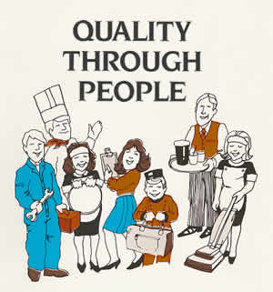 QUALITY THROUGH THE PEOPLE